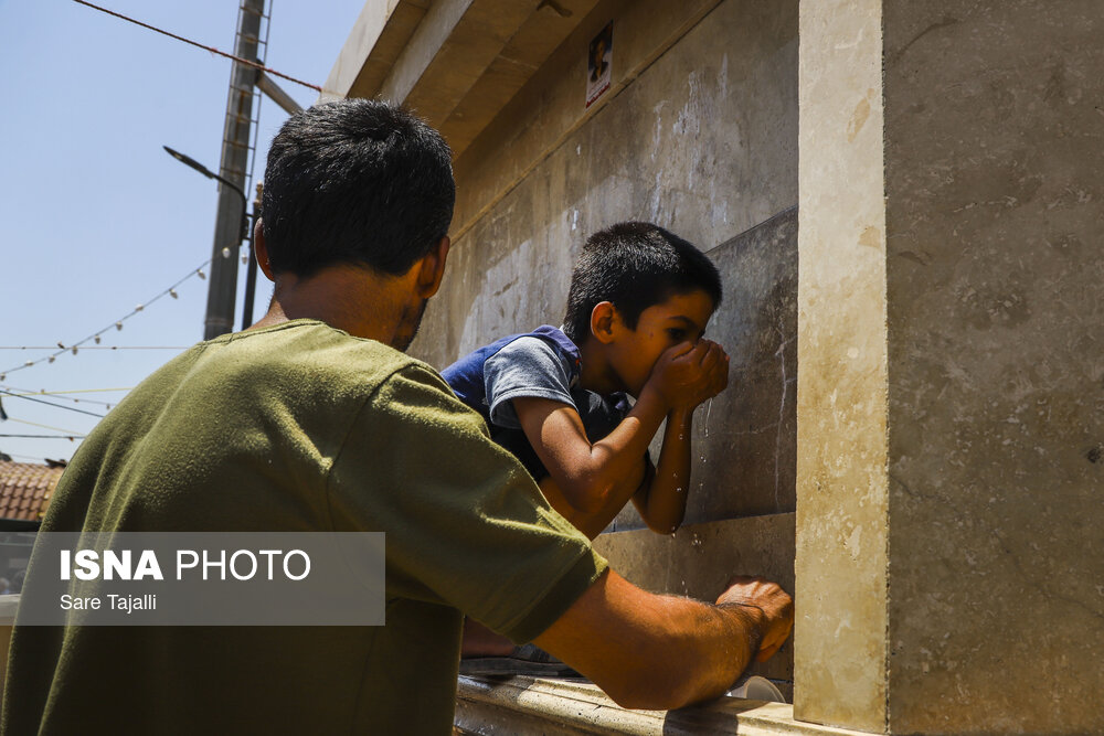 بازارگردی در گرمترین روز تابستان-کرمان