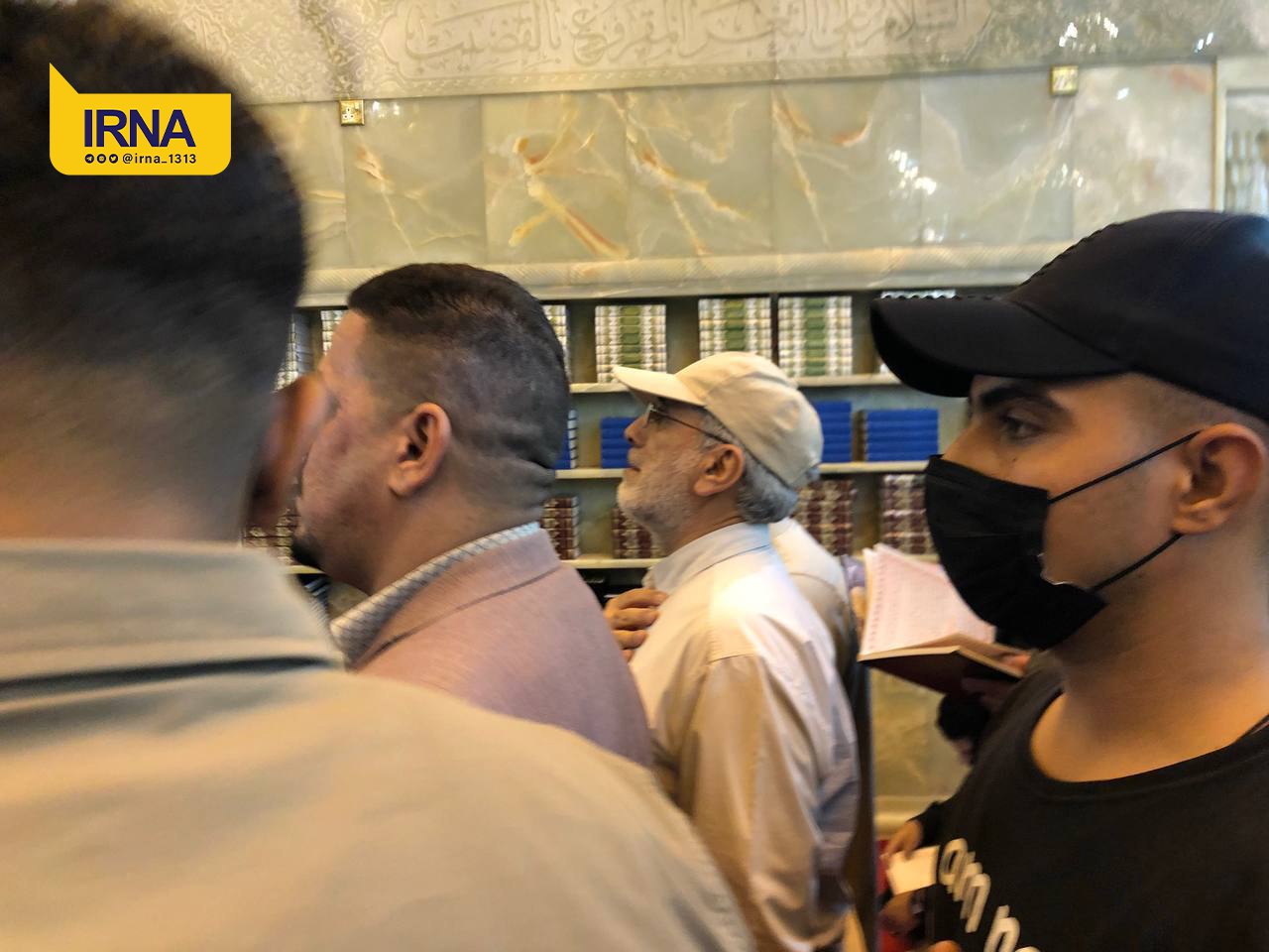 سردارقاآنی در کربلای معلی