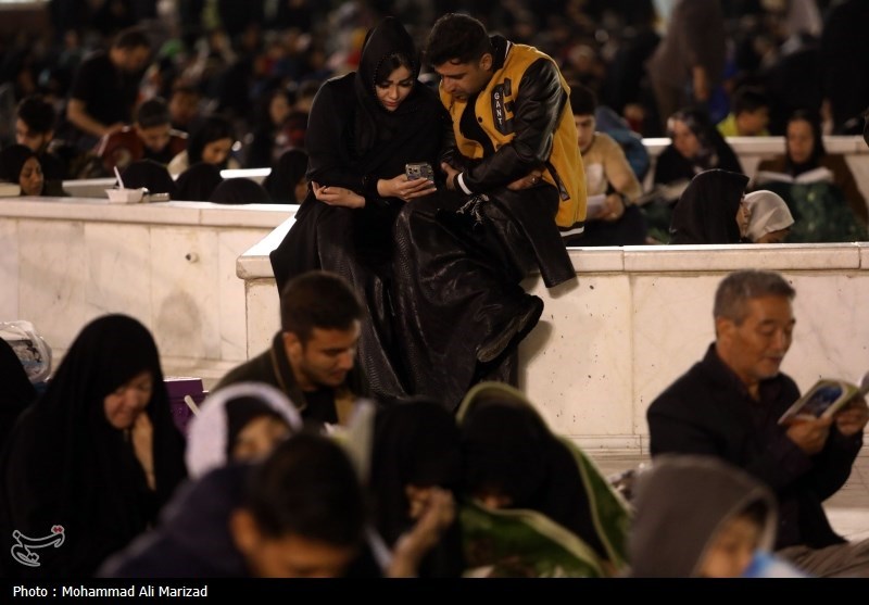  مراسم احیا در مسجدمقدس جمکران