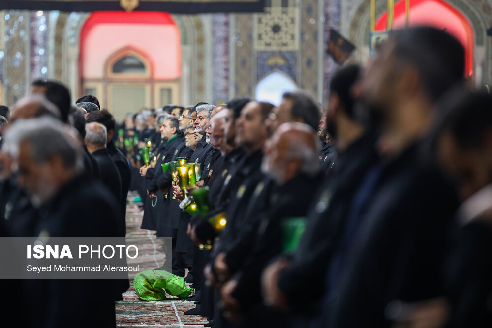 مراسم خطبه خوانی شب شهادت امام رضا (ع)