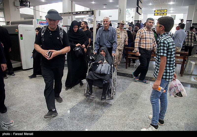  بازگشت زائران اربعین حسینی از مرز خسروی