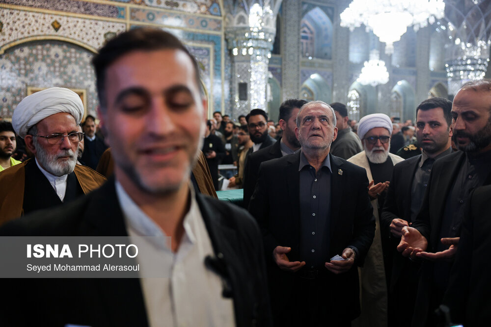 مراسم اربعین شهدای فتنه آمریکایی و صهیونیستی