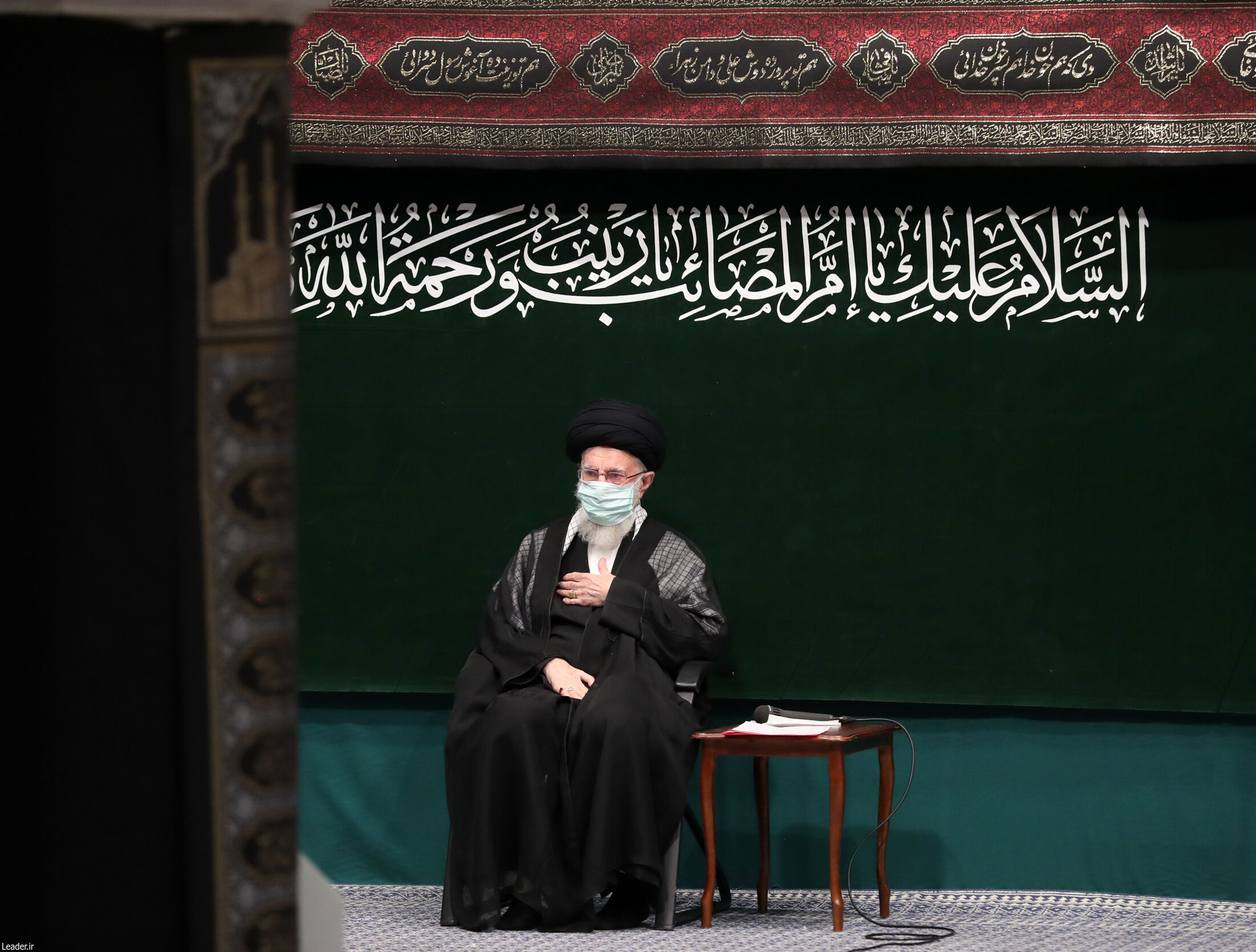 مراسم عزاداری اربعین حسینی با حضور رهبر انقلاب