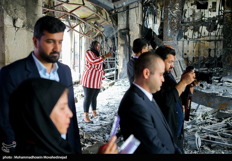 بازدید سفرا از ساختمان شیشه ای صداوسیما