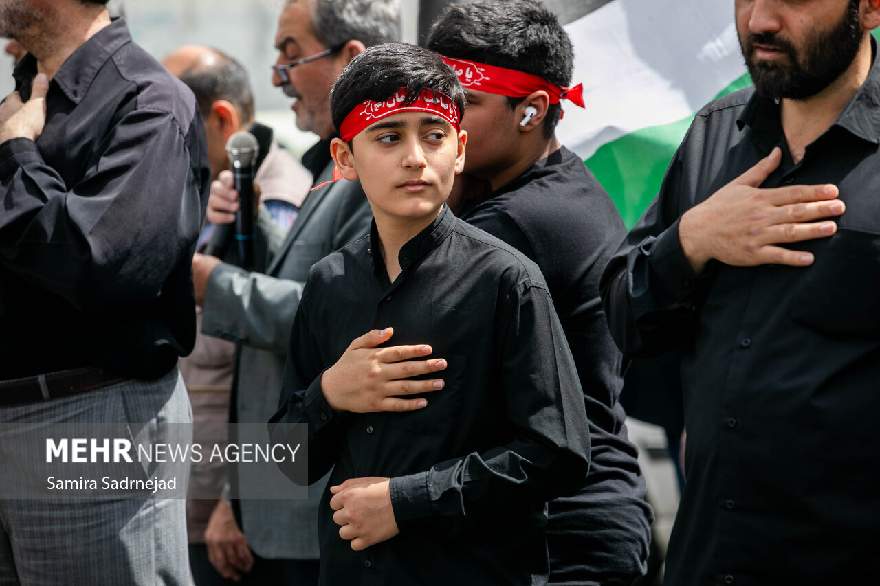 دسته عزاداری روز شهادت امام جعفر صادق (ع)