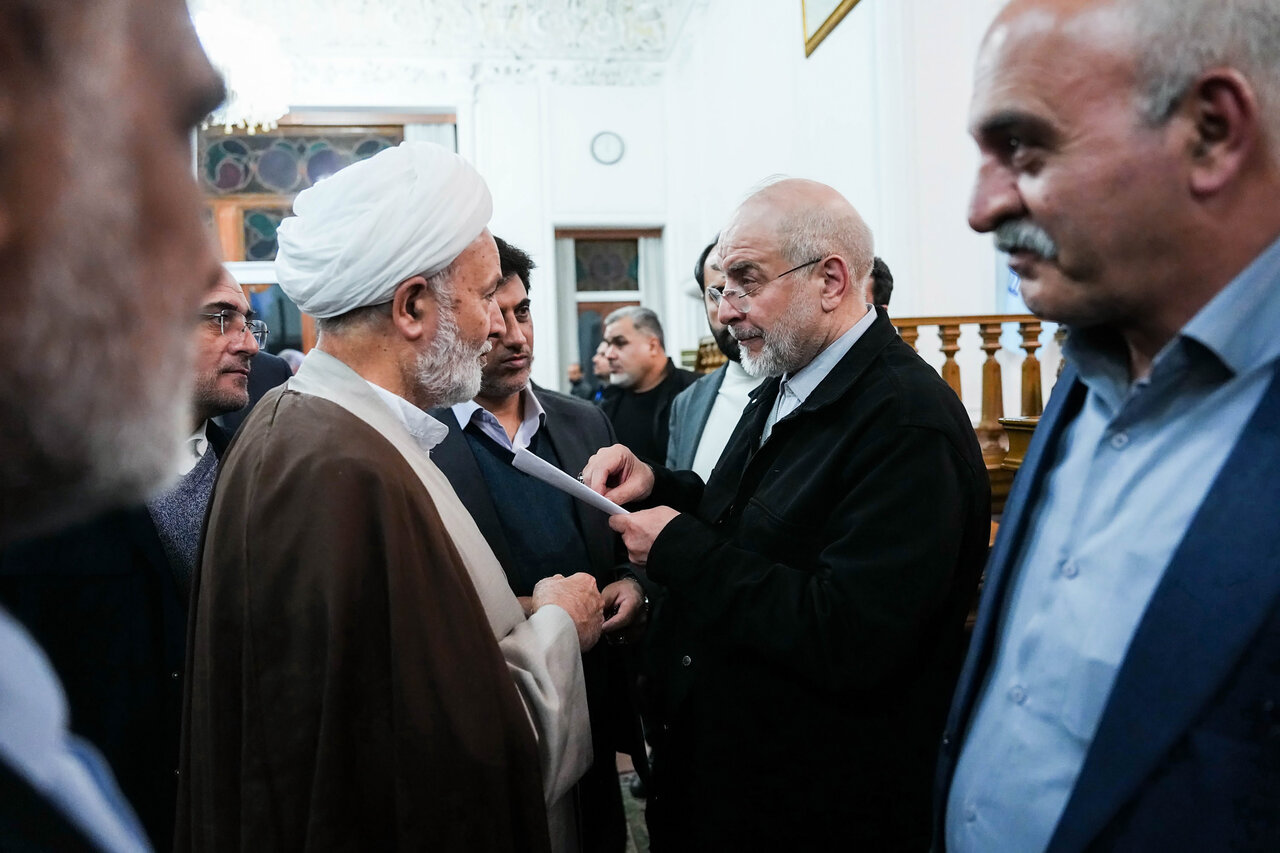 حضور قالیباف در نشست اعضای هیأت‌های عالی نظارت 