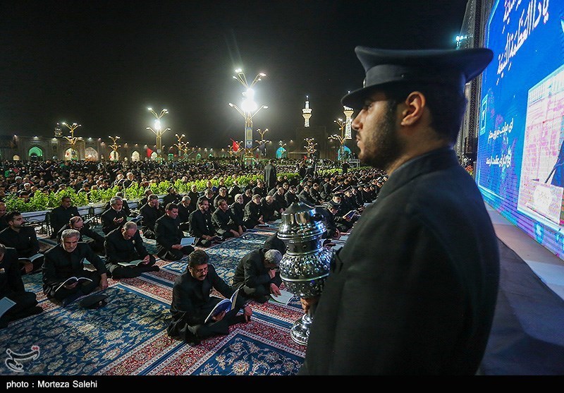 احیای شب قدر در حرم مطهر امام رضا (ع) 