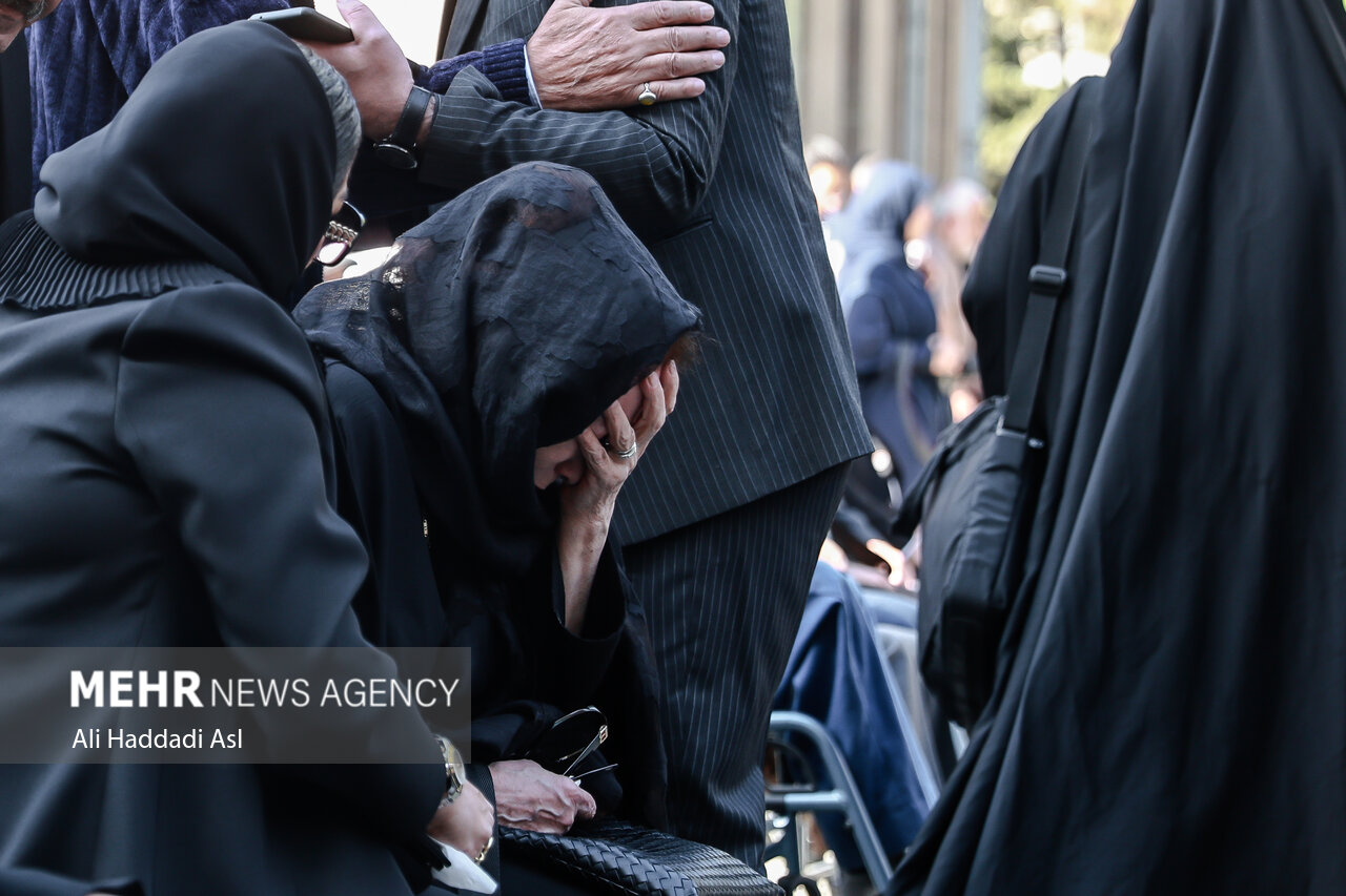 مراسم تشییع پیکر محمد کاسبی