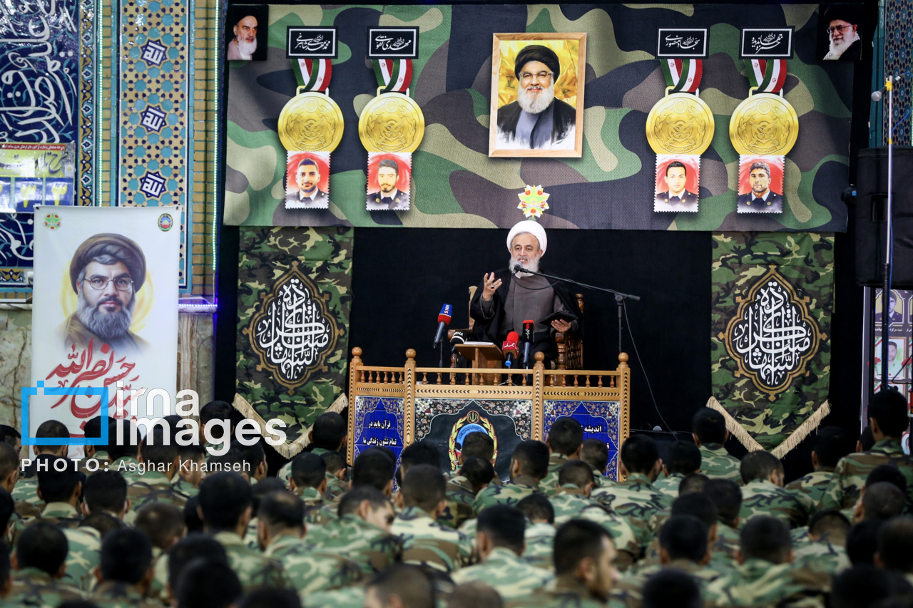 مراسم گرامیداشت شهدای قدس پدافند نیروهای هوایی ارتش