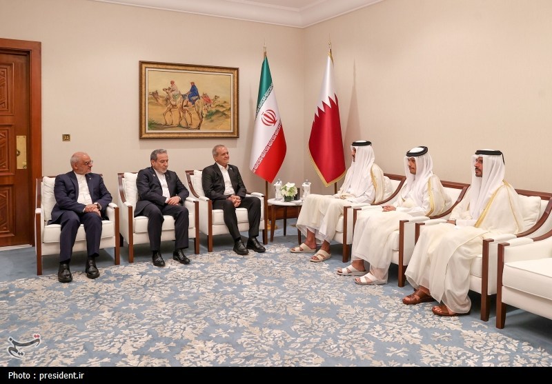 سفر رئیس جمهور به قطر