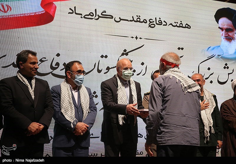 حضور قالیباف در همایش تجلیل از پیشکسوتان جهاد