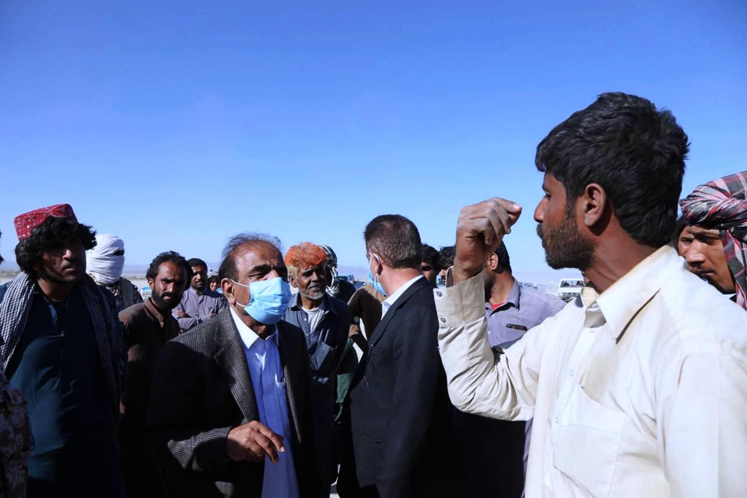 حضور هیات ویژه مجلس دربین سوختبران