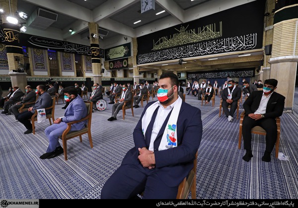 دیدار مدال آوران المپیک و پارالمپیک با رهبر انقلاب