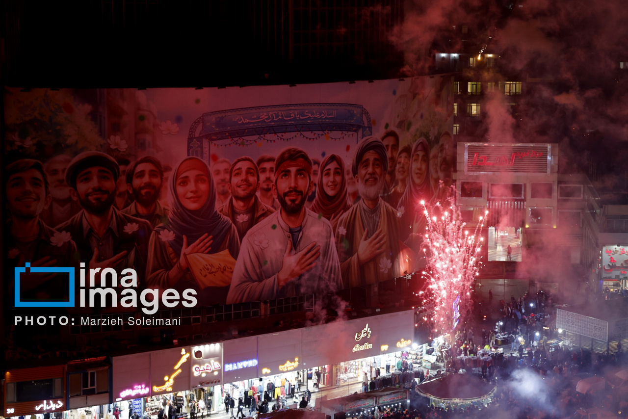 نورافشانی نیمه شعبان