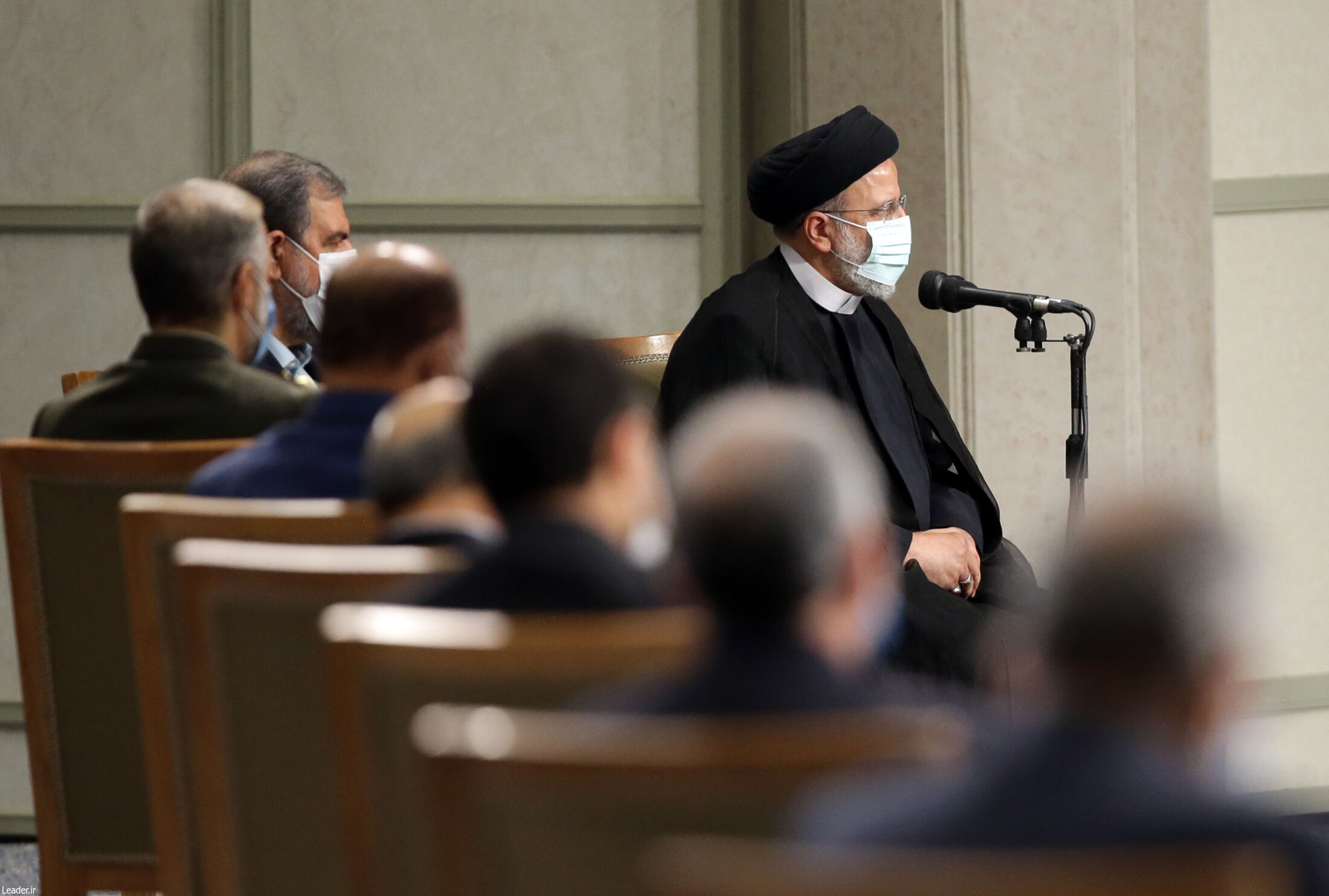 دیدار رئیسی و اعضاء هیئت دولت با رهبر انقلاب