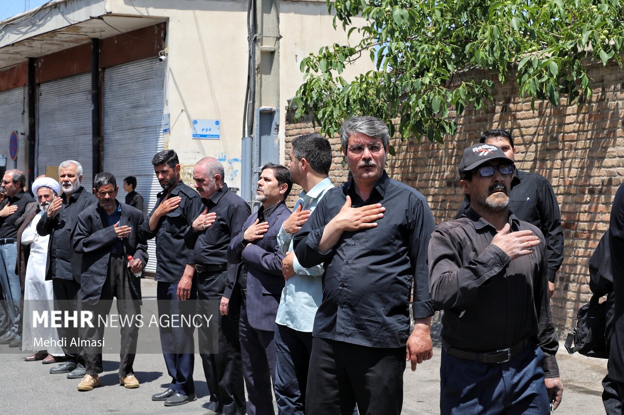 دسته عزاداری سالگرد ارتحال امام خمینی (ره) در زنجان