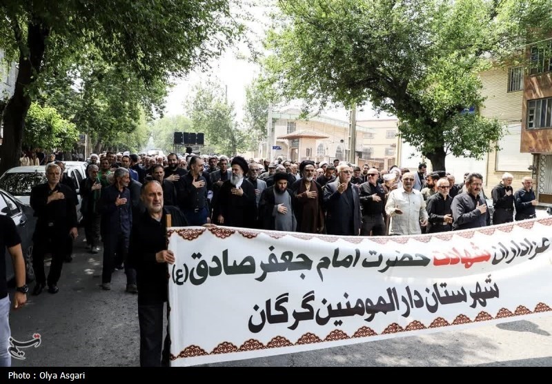 دسته‌روی شهادت امام صادق (ع) در گلستان