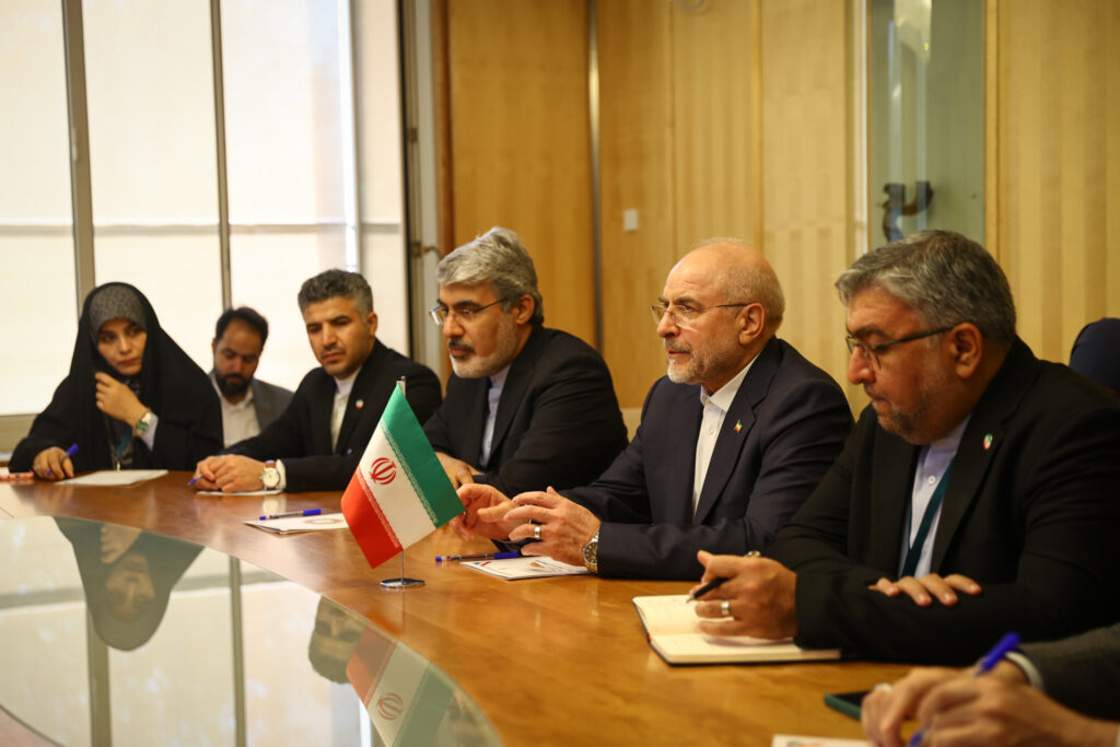 دیدار قالیباف با رئیس مجلس تاجیکستان