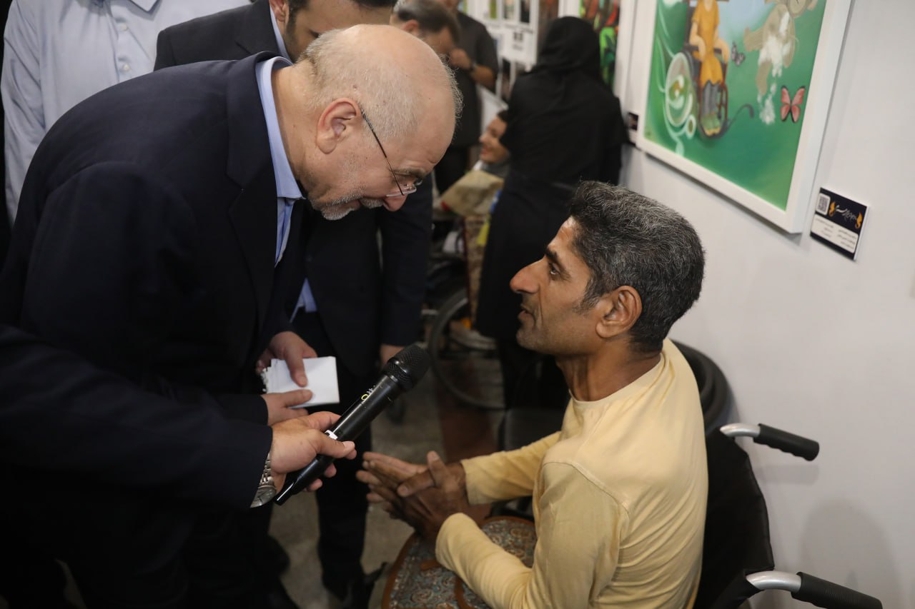  بازدید قالیباف از جشنواره همام