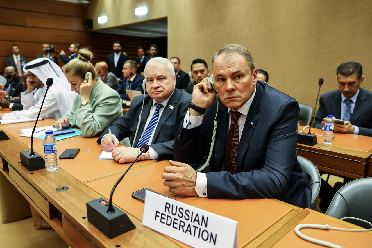 قالیباف در نشست پایبندی به حقوق بین‌الملل در ژنو