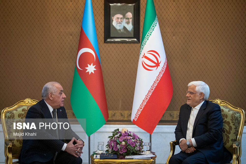 دیدار نخست وزیر جمهوری آذربایجان با معاون اول رئیس جمهور