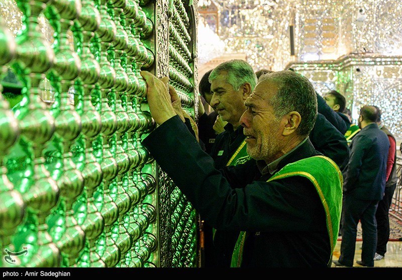 مراسم گلابشویی حرم مطهر حضرت شاهچراغ (ع) 