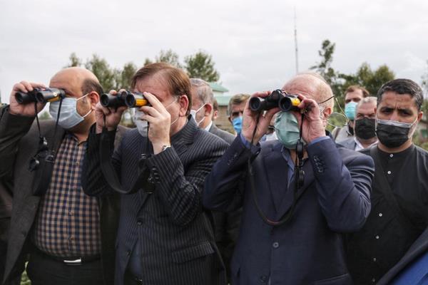 بازدید قالیباف از وضعیت تالاب انزلی 