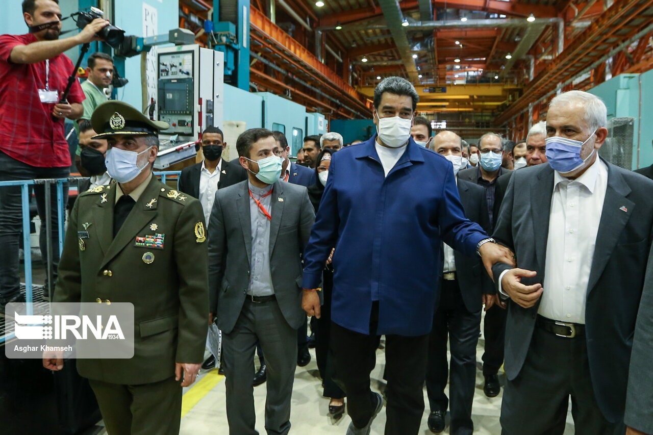 بازدید رئیس‎جمهور ونزوئلا از مجموعه صنعتی مپنا
