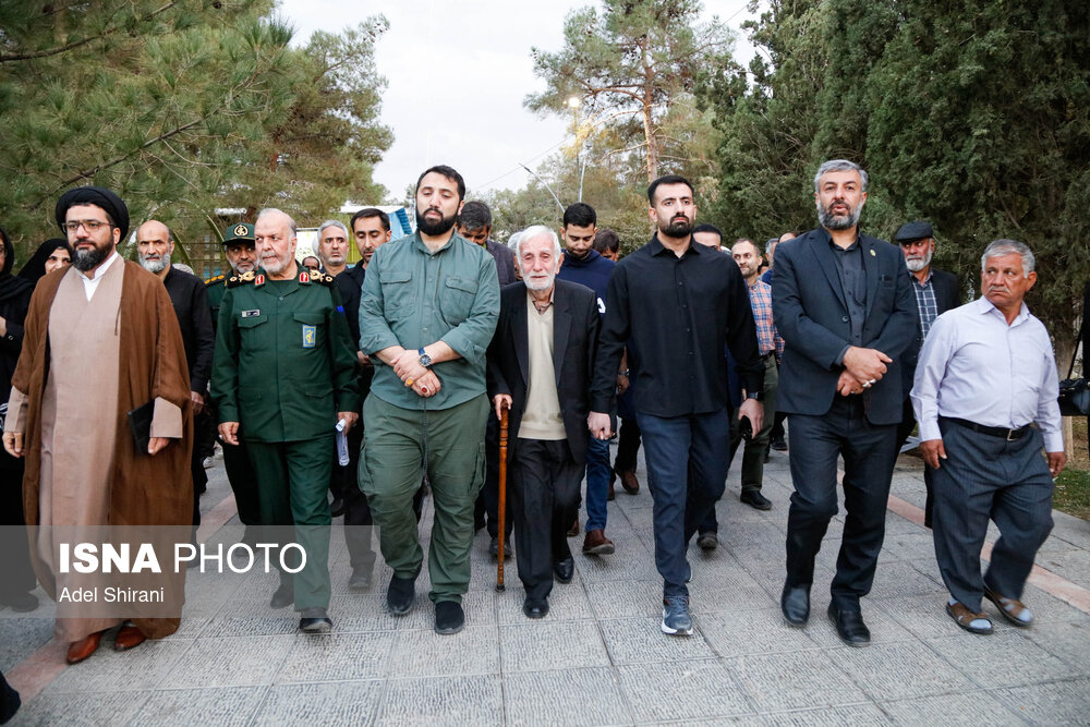 بزرگداشت هفتمین روز خاکسپاری سردار شهید عباس نیلفروشان
