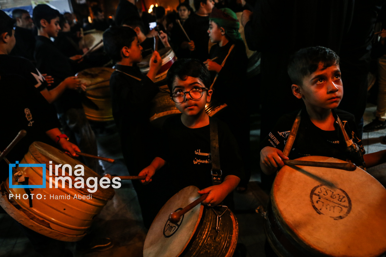 مشعل گردانی نجفی های مقیم قم