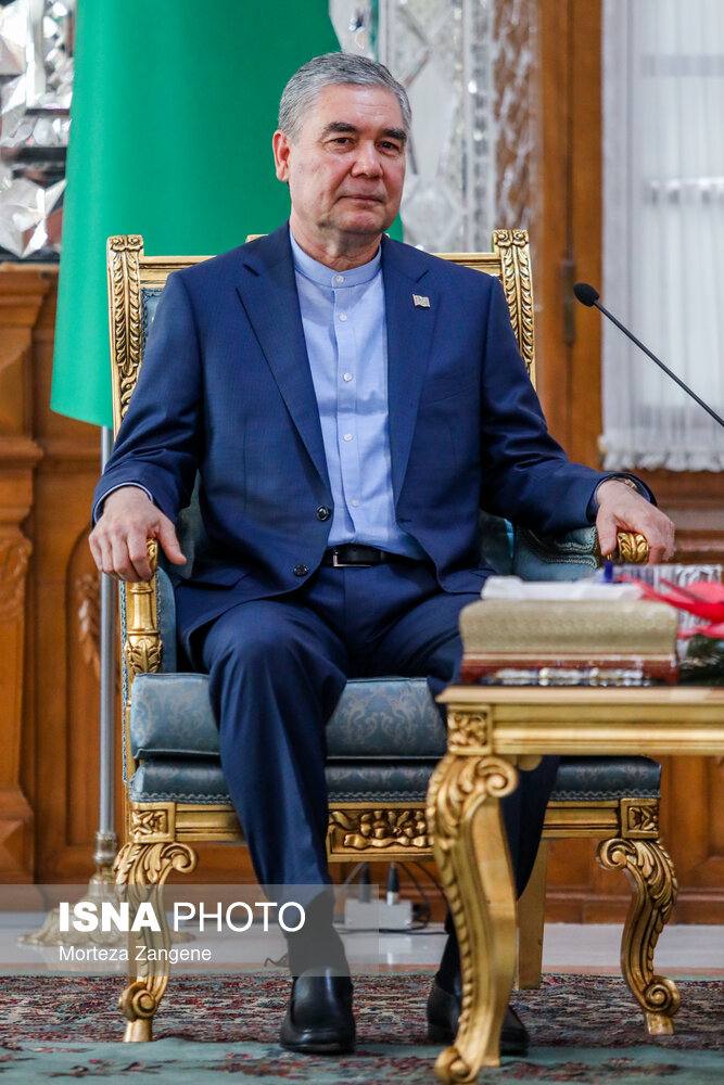 دیدار رهبر ملی ترکمنستان با قالیباف