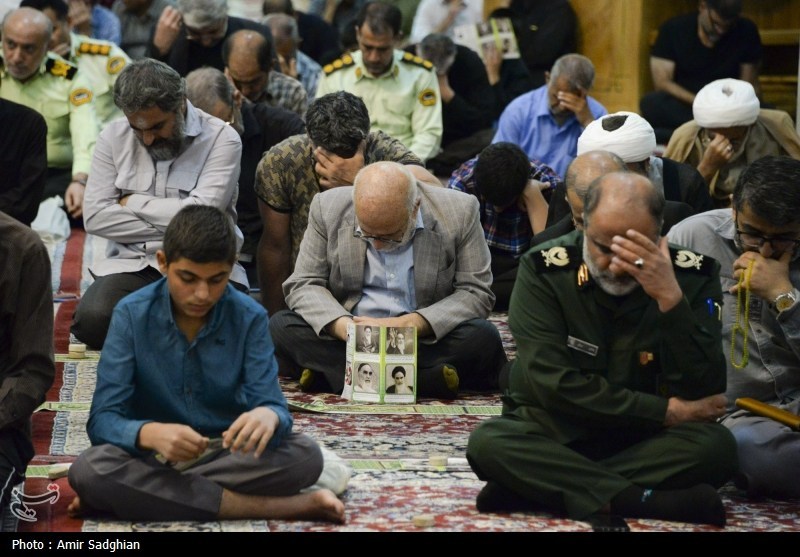 مراسم سالگرد ارتحال امام خمینی (ره) در حرم شاهچراغ (ع)