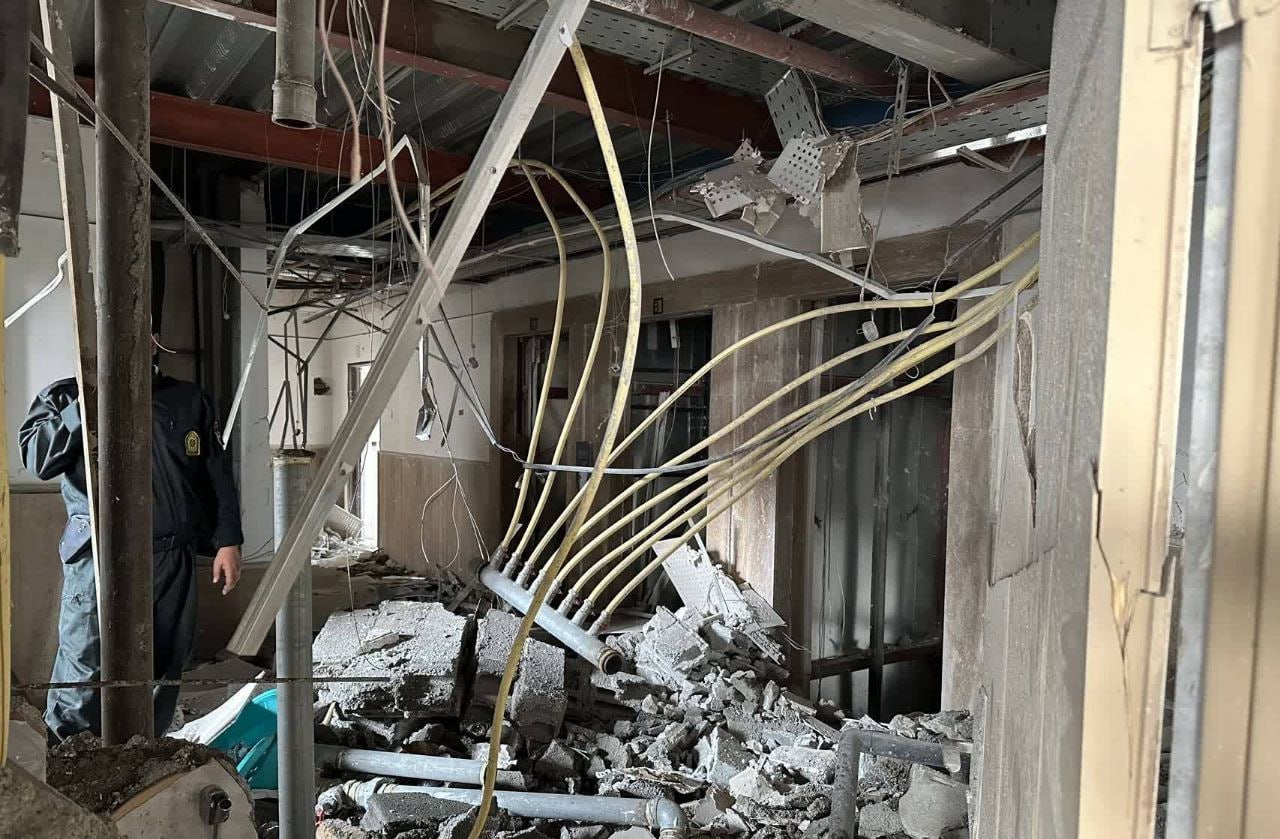 حادثه انفجار گاز در یکی از طبقات برج پامچال