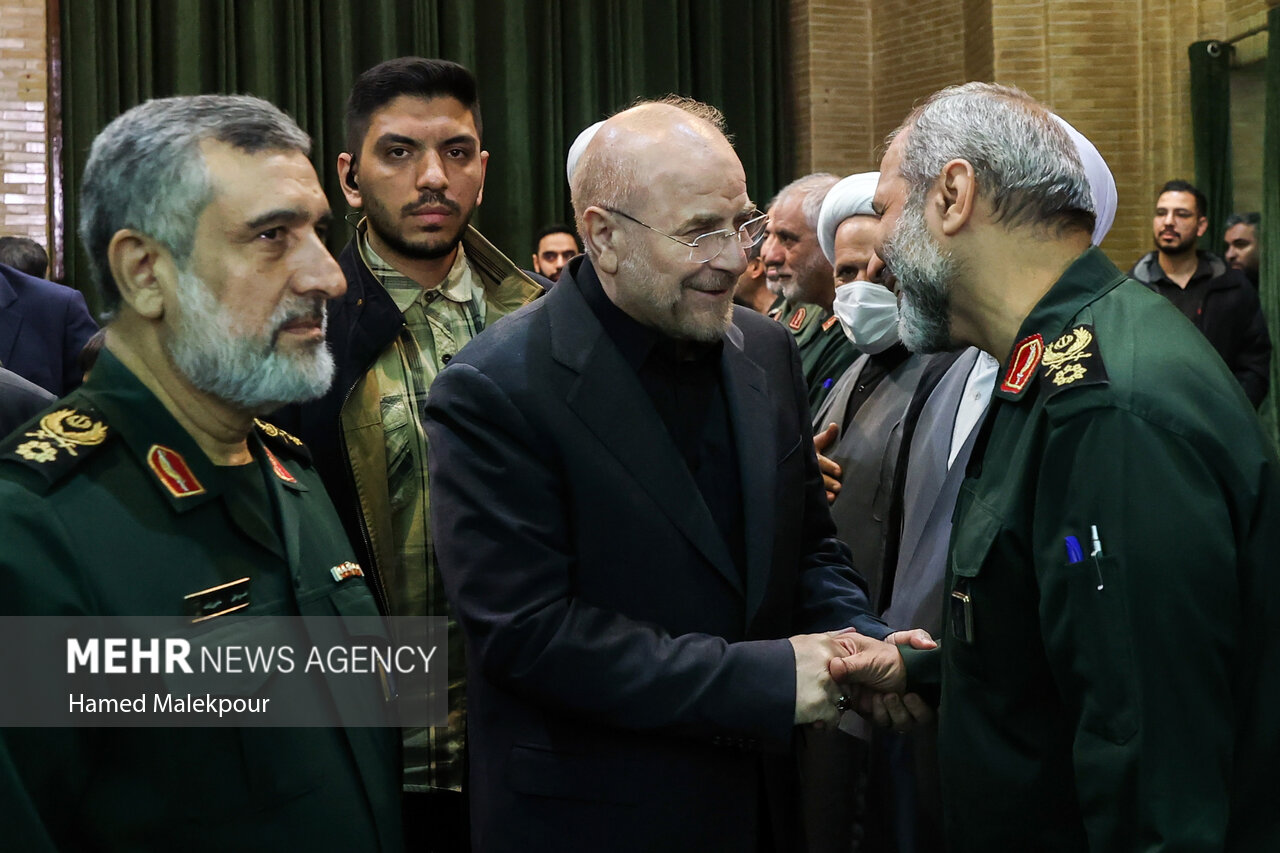 قالیباف در مراسم سیزدهمین سالگرد شهادت سردار شهید حسن طهرانی مقدم