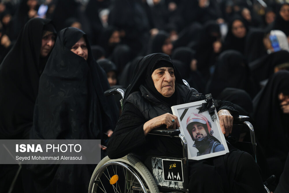 مراسم اربعین شهدای فتنه آمریکایی و صهیونیستی