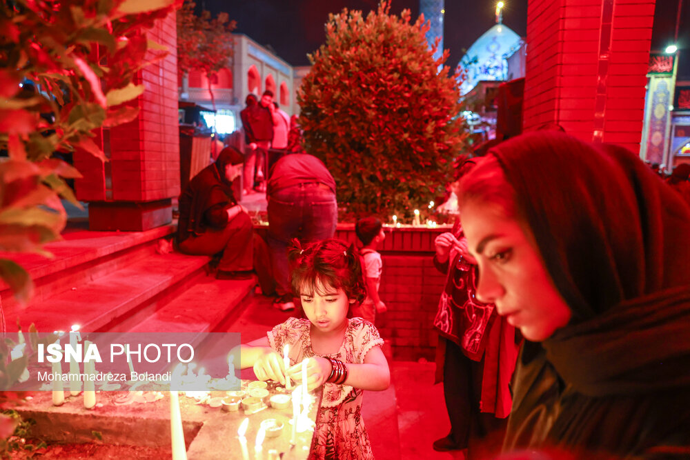 مراسم شام غریبان حسینی - تهران