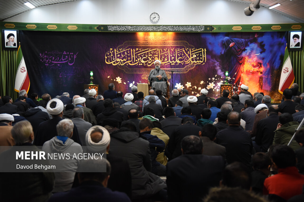 مراسم عزاداری ایام فاطمیه در مشهد