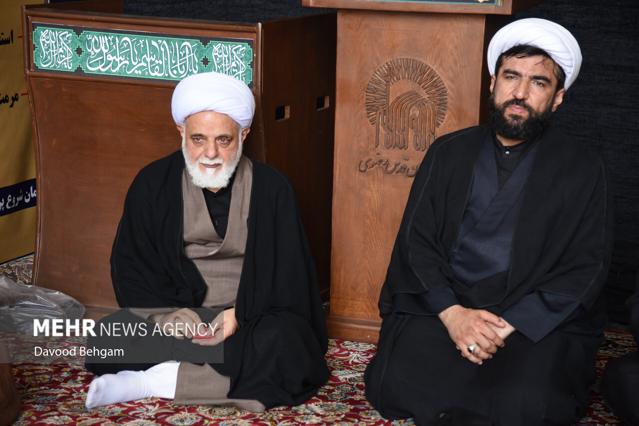 عزاداری گلستانی‌ها در حرم مطهر امام رضا (ع)