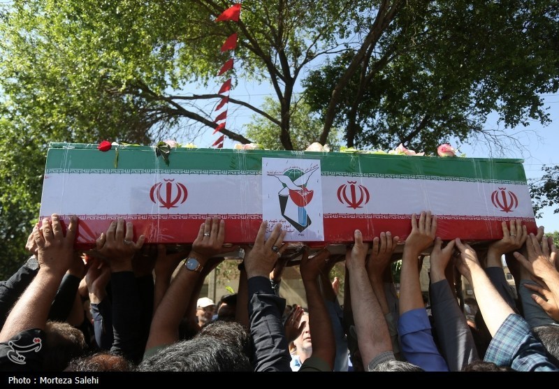 تشییع ۳ شهید حمله رژیم صهیونیستی در نجف آباد اصفهان