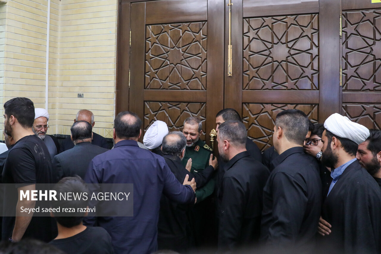 مراسم گرامیداشت اربعین شهدای هوافضای سپاه با حضور قالیباف 