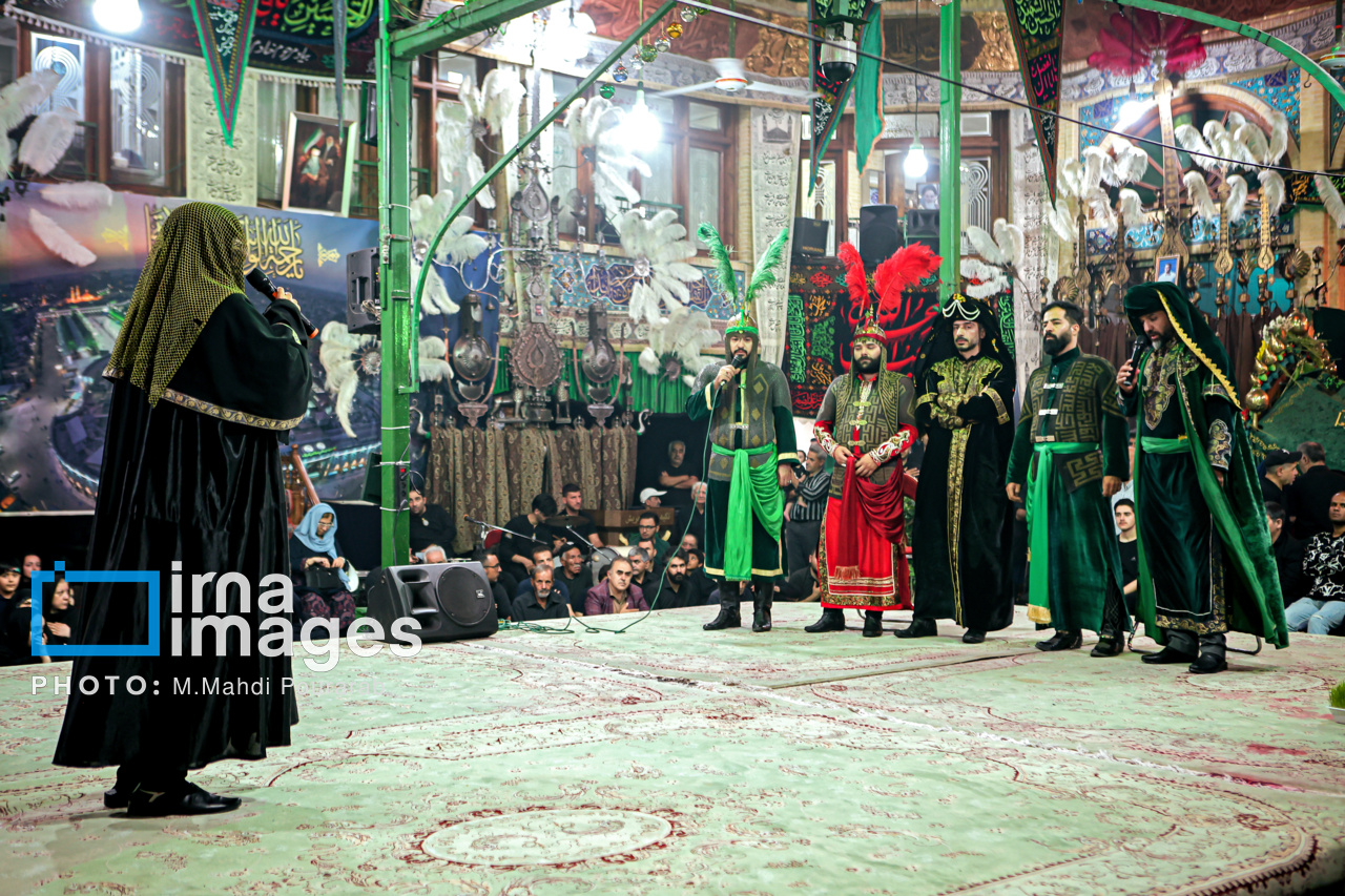 تاسوعای حسینی در تکیه تجریش