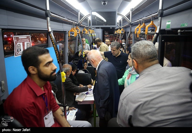 صندوق های سیار اخذ رای در تهران