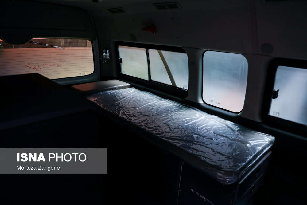 مراسم رژه خودرویی اورژانس اجتماعی در تهران