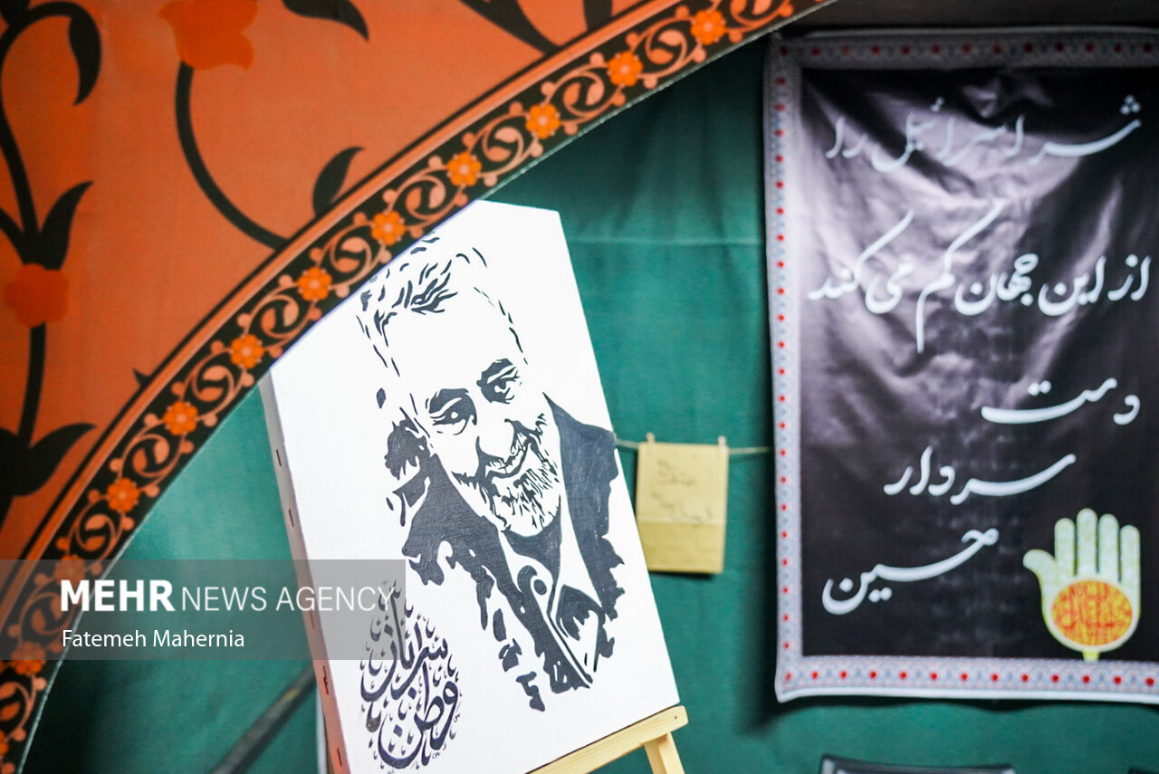 مراسم عزاداری دهه دوم محرم در دانشگاه تهران