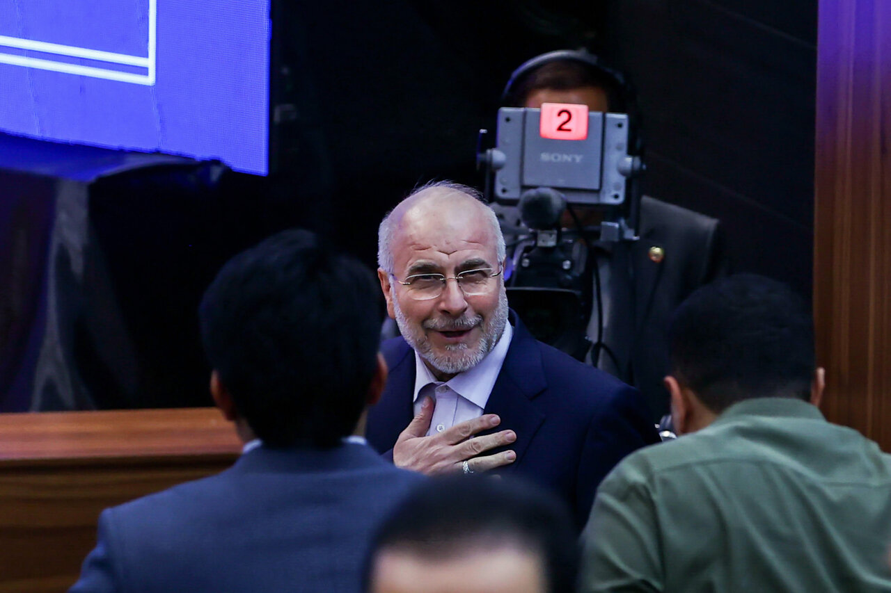 نشست خبری قالیباف 