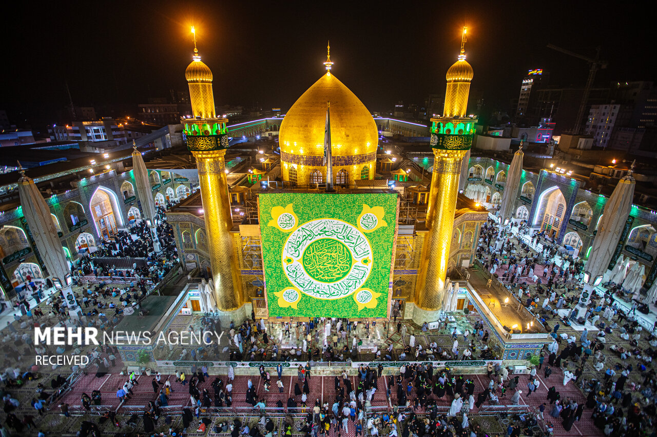 مراسم جشن میلاد پیامبر اکرم (ص) در نجف اشرف
