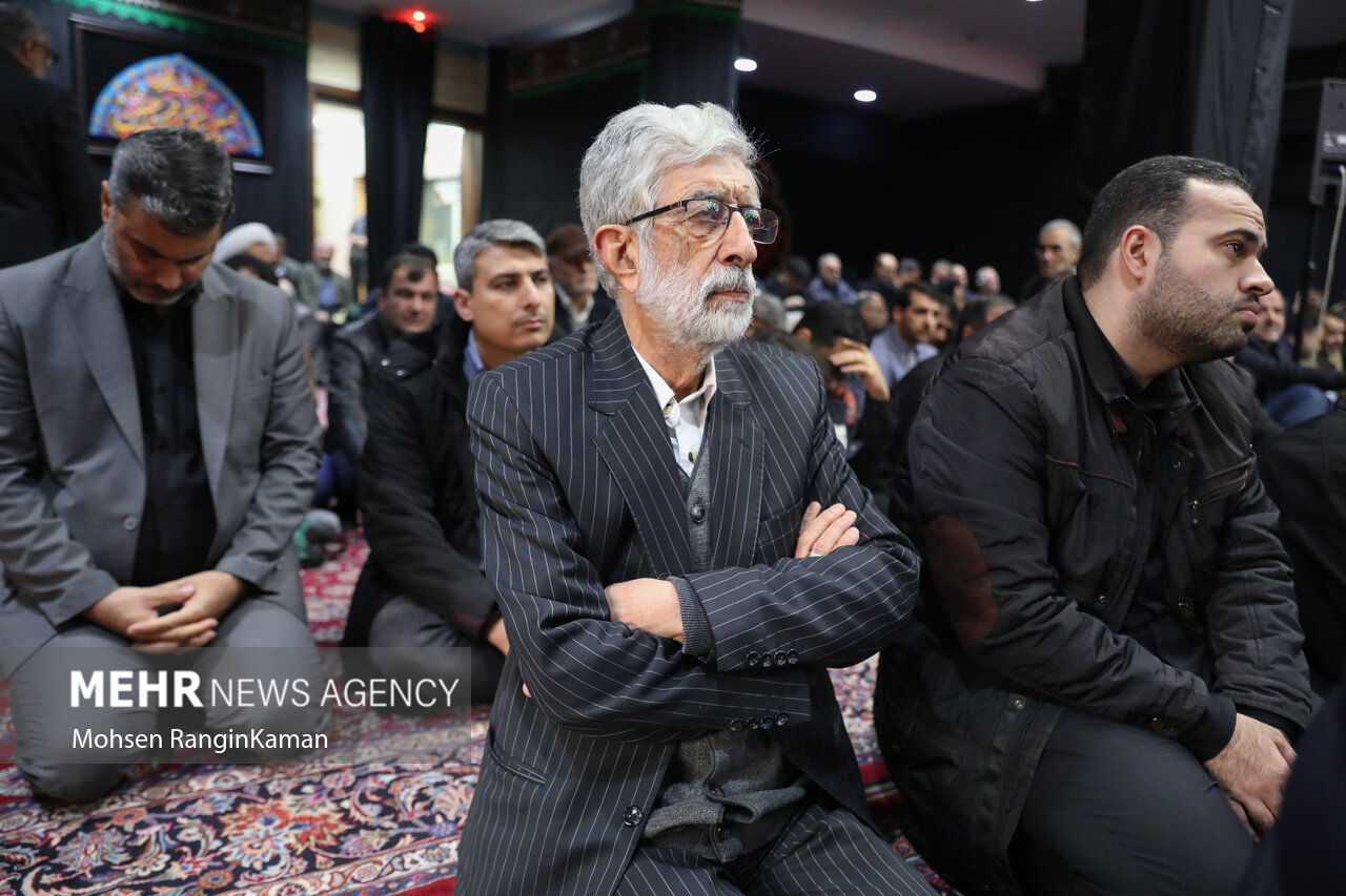 مراسم ختم والده سردار کوثری