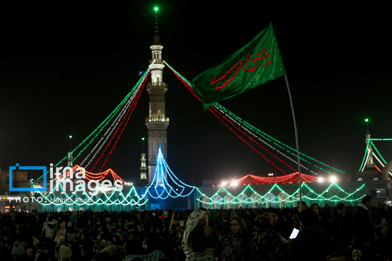 مسجد جمکران در شب ولادت حضرت قائم (عج)