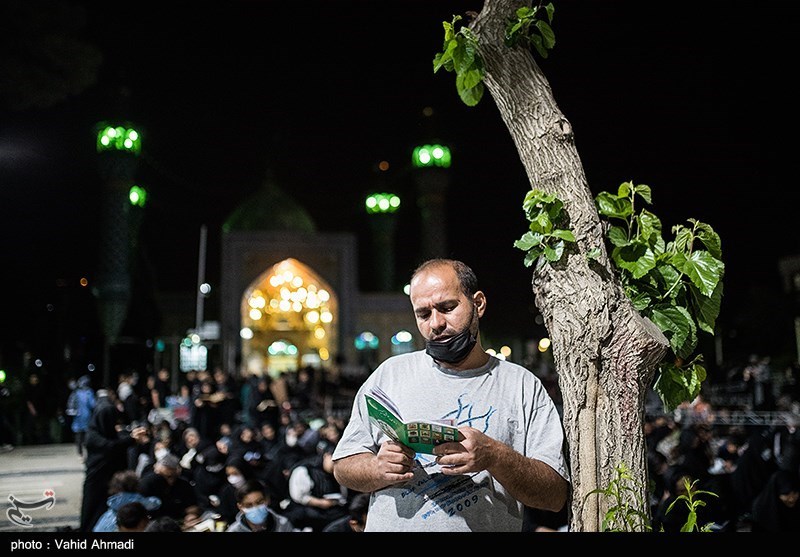  احیای شب قدر در امامزاده پنج تن لویزان
