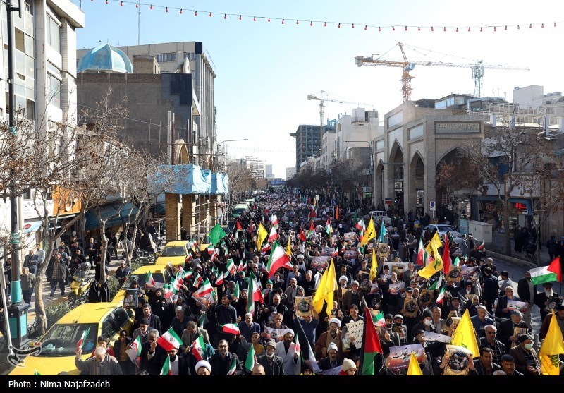راهپیمایی سراسری محکومیت حمله تروریستی کرمان